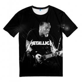 Мужская футболка 3D с принтом METALLICA , 100% полиэфир | прямой крой, круглый вырез горловины, длина до линии бедер | matters metallica | music | nothing else | rock | trash metal | группа | музыка | музыканты | рок | трэш металл