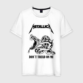 Мужская футболка хлопок с принтом METALLICA , 100% хлопок | прямой крой, круглый вырез горловины, длина до линии бедер, слегка спущенное плечо. | matters metallica | music | nothing else | rock | trash metal | группа | музыка | музыканты | рок | трэш металл
