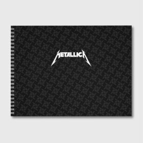 Альбом для рисования с принтом METALLICA , 100% бумага
 | матовая бумага, плотность 200 мг. | matters metallica | music | nothing else | rock | trash metal | группа | металлика | музыка | музыканты | рок | трэш металл