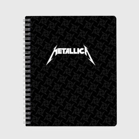 Тетрадь с принтом METALLICA , 100% бумага | 48 листов, плотность листов — 60 г/м2, плотность картонной обложки — 250 г/м2. Листы скреплены сбоку удобной пружинной спиралью. Уголки страниц и обложки скругленные. Цвет линий — светло-серый
 | matters metallica | music | nothing else | rock | trash metal | группа | металлика | музыка | музыканты | рок | трэш металл