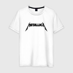 Мужская футболка хлопок с принтом METALLICA (НА СПИНЕ) , 100% хлопок | прямой крой, круглый вырез горловины, длина до линии бедер, слегка спущенное плечо. | Тематика изображения на принте: matters metallica | music | nothing else | rock | trash metal | группа | металлика | музыка | музыканты | рок | трэш металл