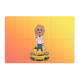 Магнитный плакат 3Х2 с принтом Lil Pump - Flex Like Ouu , Полимерный материал с магнитным слоем | 6 деталей размером 9*9 см | flex like ouu | gucci | gucci gang | hip hop | lil | lil pump | pump | rap | trap | гучи | гучи гэнг | лил | лил памп | насос | памп | рэп | трэп | хип хоп