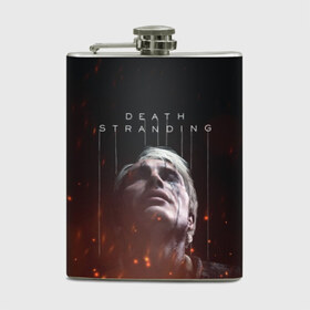 Фляга с принтом DEATH STRANDING - Cliff , металлический корпус | емкость 0,22 л, размер 125 х 94 мм. Виниловая наклейка запечатывается полностью | Тематика изображения на принте: cliff | death | game | games | hideo | kojima | logo | mads | mikkelsen | norman | porter | reedus | sam | stranding | дес | игра | игры | клифф | кодзима | лого | миккельсен | портер | ридус | стрендинг | сэм | хидео