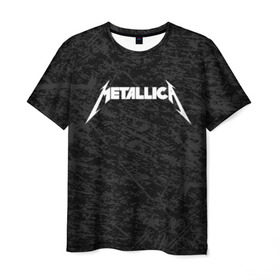 Мужская футболка 3D с принтом METALLICA , 100% полиэфир | прямой крой, круглый вырез горловины, длина до линии бедер | matters metallica | music | nothing else | rock | trash metal | группа | металлика | музыка | музыканты | рок | трэш металл