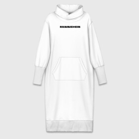 Платье удлиненное хлопок с принтом RAMMSTEIN ,  |  | music | rammstein | rock | группа | музыка | музыканты | рамштайн | рок