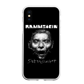 Чехол для iPhone XS Max матовый с принтом Rammstein , Силикон | Область печати: задняя сторона чехла, без боковых панелей | du hast | heavy | herzeleid | metal | mutter | rammstein | reise | rosenrot | sehnsucht | till lindemann | группа | метал | рамштайн | рок | тилль линдеманн | хард