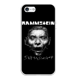 Чехол для iPhone 5/5S матовый с принтом Rammstein , Силикон | Область печати: задняя сторона чехла, без боковых панелей | du hast | heavy | herzeleid | metal | mutter | rammstein | reise | rosenrot | sehnsucht | till lindemann | группа | метал | рамштайн | рок | тилль линдеманн | хард