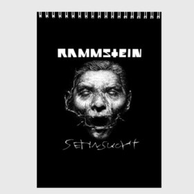 Скетчбук с принтом Rammstein , 100% бумага
 | 48 листов, плотность листов — 100 г/м2, плотность картонной обложки — 250 г/м2. Листы скреплены сверху удобной пружинной спиралью | du hast | heavy | herzeleid | metal | mutter | rammstein | reise | rosenrot | sehnsucht | till lindemann | группа | метал | рамштайн | рок | тилль линдеманн | хард