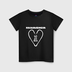 Детская футболка хлопок с принтом Rammstein , 100% хлопок | круглый вырез горловины, полуприлегающий силуэт, длина до линии бедер | rammstein | rock | атрибутика | боль | группа | линдеманн | любовь | мерч | музыка | музыкант | немецкий | певец | раммштайн | рамштайн | рок | рок группа | рок музыка | рокер | сердце | тилль линдеманн