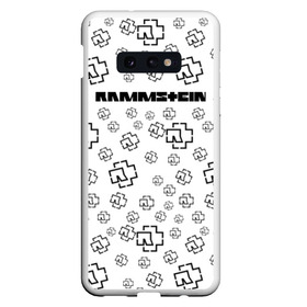 Чехол для Samsung S10E с принтом RAMMSTEIN , Силикон | Область печати: задняя сторона чехла, без боковых панелей | Тематика изображения на принте: metallica | music | rammstein | rock | металл | металлика | музыка | раммштайн | рок | рок группа