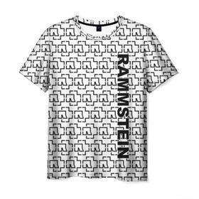 Мужская футболка 3D с принтом RAMMSTEIN , 100% полиэфир | прямой крой, круглый вырез горловины, длина до линии бедер | metallica | music | rammstein | rock | металл | металлика | музыка | раммштайн | рок | рок группа