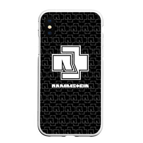 Чехол для iPhone XS Max матовый с принтом RAMMSTEIN , Силикон | Область печати: задняя сторона чехла, без боковых панелей | metallica | music | rammstein | rock | металл | металлика | музыка | раммштайн | рок | рок группа