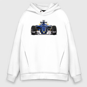 Мужское худи Oversize хлопок с принтом Sauber F1 Team , френч-терри — 70% хлопок, 30% полиэстер. Мягкий теплый начес внутри —100% хлопок | боковые карманы, эластичные манжеты и нижняя кромка, капюшон на магнитной кнопке | Тематика изображения на принте: f1. болид | авто | гонки | формула 1