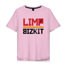 Мужская футболка хлопок Oversize с принтом Limp Bizkit , 100% хлопок | свободный крой, круглый ворот, “спинка” длиннее передней части | dj lethal | американская | группа | джон отто | ню метал | рок | рэп | уэс борланд | фред дёрст