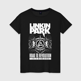 Женская футболка хлопок с принтом Linkin Park , 100% хлопок | прямой крой, круглый вырез горловины, длина до линии бедер, слегка спущенное плечо | альтернативный метал | альтернативный рок | американская | группа | джозеф хан | майк шинода | мультиплатиновая | ню метал | рок | рэп рок | честер беннингтон | электроник рок