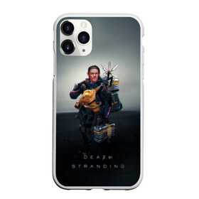 Чехол для iPhone 11 Pro матовый с принтом DS , Силикон |  | cliff | deadman | death stranding | fragile | hideo kojima | mads mikkelsen | norman reedus | sam | дельторо | дэдмен | коджима | кодзима | мадс миккельсен | норман ридус | сэм | хидео