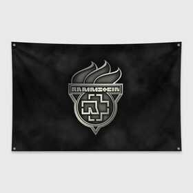 Флаг-баннер с принтом Rammstein , 100% полиэстер | размер 67 х 109 см, плотность ткани — 95 г/м2; по краям флага есть четыре люверса для крепления | lindemann | rammstain | rammstein | rammstein 2019 | ramstein | группы | метал | музыка | рок | тилль линдеманн