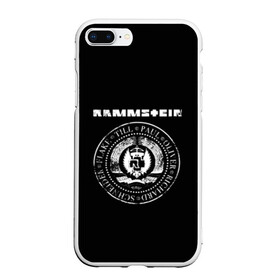 Чехол для iPhone 7Plus/8 Plus матовый с принтом Rammstein , Силикон | Область печати: задняя сторона чехла, без боковых панелей | rammstein | till lindemann | берлин | германия | металл | музыка | рамштайн | тилль линдеманн