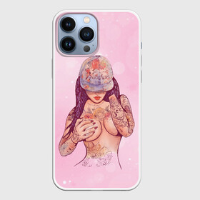 Чехол для iPhone 13 Pro Max с принтом Sexy girl ,  |  | девушка | летняя | тату | татуировки | тело | тянка