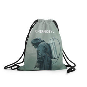 Рюкзак-мешок 3D с принтом Чернобыль , 100% полиэстер | плотность ткани — 200 г/м2, размер — 35 х 45 см; лямки — толстые шнурки, застежка на шнуровке, без карманов и подкладки | 2019 | chernobyl | hbo | pripyat | припять | сериал | чернобыль