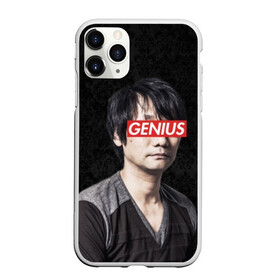 Чехол для iPhone 11 Pro матовый с принтом Kojima GENIUS , Силикон |  | death stranding | gamedev | genius | hideo | hideo kojima | hikka | kodjima | kojima | kojima productions | sempai | senpai | гений | кодзима | семпай | сенпай | хидео | хидео кодзима