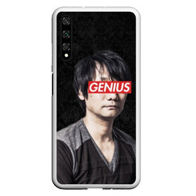 Чехол для Honor 20 с принтом Kojima GENIUS , Силикон | Область печати: задняя сторона чехла, без боковых панелей | death stranding | gamedev | genius | hideo | hideo kojima | hikka | kodjima | kojima | kojima productions | sempai | senpai | гений | кодзима | семпай | сенпай | хидео | хидео кодзима