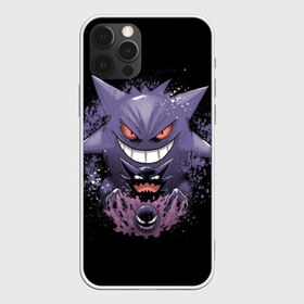 Чехол для iPhone 12 Pro Max с принтом Pokemon Gengar Rubber , Силикон |  | battle | drawing | entei | go | legendary | lugia | metagross | nintendo | pikachu | pokemon | raikou | squirtle | zapdos | брок | бульбазавр | мисти | монстр | пикачу | покемон | эш