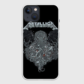 Чехол для iPhone 13 с принтом Metallica ,  |  | album | black | concert | heavy | kirk | metal | metallica | music | rock | tolls | джеймс хэтфилд | кирк хэмметт | клифф бёртон | ларс ульрих | метал | металлика | трэш