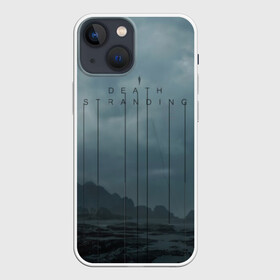 Чехол для iPhone 13 mini с принтом DEATH STRANDING | DS ,  |  | bridges | death stranding | fragile express | games | kojima | kojima productions | logo | ludens | игры | кодзима | лого | люденс