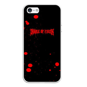 Чехол для iPhone 5/5S матовый с принтом Cradle of Filth , Силикон | Область печати: задняя сторона чехла, без боковых панелей | cradle of filth | группа | дэни филт | дэниел фирс | колыбель мерзости | кредл | крэдл оф филс | линдси скулкрафт | марек ашок смерда | мартин шкарупка | метал | ричард шоу | рок | фил