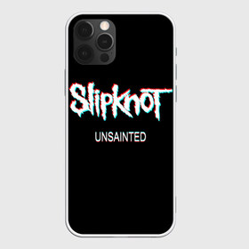 Чехол для iPhone 12 Pro Max с принтом Slipknot Unsainted , Силикон |  | 2019 | metal | music | new | rock | single | slipknot | unsainted