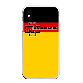 Чехол для iPhone XS Max матовый с принтом Rammstein , Силикон | Область печати: задняя сторона чехла, без боковых панелей | du hast | heavy | herzeleid | metal | mutter | rammstein | reise | rosenrot | sehnsucht | till lindemann | группа | метал | рамштайн | рок | тилль линдеманн | хард