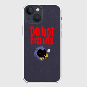 Чехол для iPhone 13 mini с принтом Do not disturb ,  |  | disturbed | альтернативный | встревоженные | группа | джон мойер | дистербд | дистербед | дэвид дрейман | дэн дониган | майк венгрен | метал | нюметал | рок | хеви | хевиметал