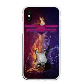 Чехол для iPhone XS Max матовый с принтом Rammstein , Силикон | Область печати: задняя сторона чехла, без боковых панелей | du hast | heavy | herzeleid | metal | mutter | rammstein | reise | rosenrot | sehnsucht | till lindemann | группа | метал | рамштайн | рок | тилль линдеманн | хард