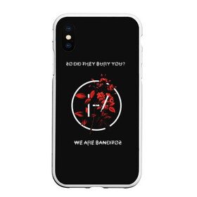 Чехол для iPhone XS Max матовый с принтом TWENTY ONE PILOTS , Силикон | Область печати: задняя сторона чехла, без боковых панелей | regional at best | twenty one pilots | американский дуэт | музыка | песни | рок | твенти | твенти ван пайлотс | твенти ван пилот | твенти ван пилотс