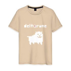 Мужская футболка хлопок с принтом DELTARUNE , 100% хлопок | прямой крой, круглый вырез горловины, длина до линии бедер, слегка спущенное плечо. | delta r | delta rune | deltarune | deltarune 2 | deltarune сердце | дельта | дельта руна | дельтаран.