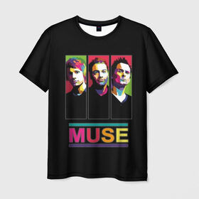 Мужская футболка 3D с принтом Muse , 100% полиэфир | прямой крой, круглый вырез горловины, длина до линии бедер | alternative | british | men | muse | music | progressive | rock | rock band | space rock | symphonic | three | trio | uk | альтернативный | британская | великобритания | до | крис уолстенхолм | мужчины | муза | музыка | мэттью беллами