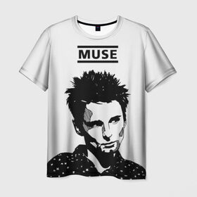 Мужская футболка 3D с принтом Muse , 100% полиэфир | прямой крой, круглый вырез горловины, длина до линии бедер | alternative | british | men | muse | music | progressive | rock | rock band | space rock | symphonic | three | trio | uk | альтернативный | британская | великобритания | до | крис уолстенхолм | мужчины | муза | музыка | мэттью беллами