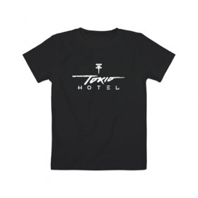 Детская футболка хлопок с принтом Tokio Hotel , 100% хлопок | круглый вырез горловины, полуприлегающий силуэт, длина до линии бедер | Тематика изображения на принте: hotel | island | tokio | tokio hotel | альтернативный | билл каулитц | георг листинг | группа | густав шефер | отель | пауэр | поп | рок | синти | синтипоп | токийский | токио | том каулитц | хотель