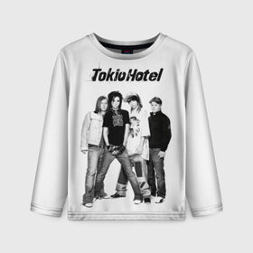 Детский лонгслив 3D с принтом Tokio Hotel , 100% полиэстер | длинные рукава, круглый вырез горловины, полуприлегающий силуэт
 | alternative rock | band | bill kaulitz | boys | german | hotel | music | pop rock | powerpop | synthpop | tokyo | tom ka | альтернативный рок | билл каулитц | георг листинг | группа | густав шефер | мальчики | музыка | немецкая | отель | пауэр поп