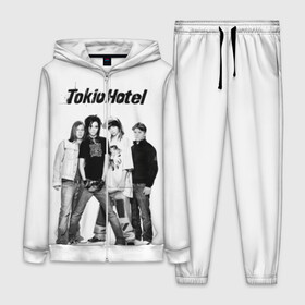 Женский костюм 3D с принтом Tokio Hotel ,  |  | alternative rock | band | bill kaulitz | boys | german | hotel | music | pop rock | powerpop | synthpop | tokyo | tom ka | альтернативный рок | билл каулитц | георг листинг | группа | густав шефер | мальчики | музыка | немецкая | отель | пауэр поп