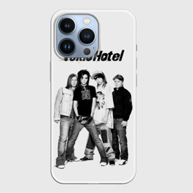 Чехол для iPhone 13 Pro с принтом Tokio Hotel ,  |  | Тематика изображения на принте: alternative rock | band | bill kaulitz | boys | german | hotel | music | pop rock | powerpop | synthpop | tokyo | tom ka | альтернативный рок | билл каулитц | георг листинг | группа | густав шефер | мальчики | музыка | немецкая | отель | пауэр поп