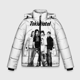 Зимняя куртка для мальчиков 3D с принтом Tokio Hotel , ткань верха — 100% полиэстер; подклад — 100% полиэстер, утеплитель — 100% полиэстер | длина ниже бедра, удлиненная спинка, воротник стойка и отстегивающийся капюшон. Есть боковые карманы с листочкой на кнопках, утяжки по низу изделия и внутренний карман на молнии. 

Предусмотрены светоотражающий принт на спинке, радужный светоотражающий элемент на пуллере молнии и на резинке для утяжки | alternative rock | band | bill kaulitz | boys | german | hotel | music | pop rock | powerpop | synthpop | tokyo | tom ka | альтернативный рок | билл каулитц | георг листинг | группа | густав шефер | мальчики | музыка | немецкая | отель | пауэр поп
