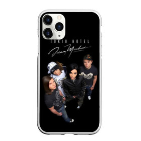 Чехол для iPhone 11 Pro Max матовый с принтом Tokio Hotel , Силикон |  | alternative rock | band | bill kaulitz | boys | german | hotel | music | pop rock | powerpop | synthpop | tokyo | tom ka | альтернативный рок | билл каулитц | георг листинг | группа | густав шефер | мальчики | музыка | немецкая | отель | пауэр поп