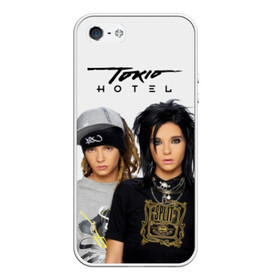 Чехол для iPhone 5/5S матовый с принтом Tokio Hotel , Силикон | Область печати: задняя сторона чехла, без боковых панелей | alternative rock | band | bill kaulitz | boys | german | hotel | music | pop rock | powerpop | synthpop | tokyo | tom ka | альтернативный рок | билл каулитц | георг листинг | группа | густав шефер | мальчики | музыка | немецкая | отель | пауэр поп