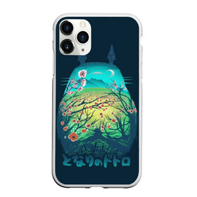 Чехол для iPhone 11 Pro матовый с принтом Totoro , Силикон |  | anime | forest | meme | my neighbor | protectors | tokyo | totoro | аниме | гибли | иероглиф | манга | миядзаки | мой сосед | стиль | тоторо | фентези | хаяо | япония