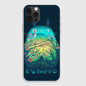 Чехол для iPhone 12 Pro с принтом Totoro , силикон | область печати: задняя сторона чехла, без боковых панелей | Тематика изображения на принте: anime | forest | meme | my neighbor | protectors | tokyo | totoro | аниме | гибли | иероглиф | манга | миядзаки | мой сосед | стиль | тоторо | фентези | хаяо | япония