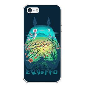 Чехол для iPhone 5/5S матовый с принтом Totoro , Силикон | Область печати: задняя сторона чехла, без боковых панелей | anime | forest | meme | my neighbor | protectors | tokyo | totoro | аниме | гибли | иероглиф | манга | миядзаки | мой сосед | стиль | тоторо | фентези | хаяо | япония