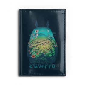 Обложка для автодокументов с принтом Totoro , натуральная кожа |  размер 19,9*13 см; внутри 4 больших “конверта” для документов и один маленький отдел — туда идеально встанут права | Тематика изображения на принте: anime | forest | meme | my neighbor | protectors | tokyo | totoro | аниме | гибли | иероглиф | манга | миядзаки | мой сосед | стиль | тоторо | фентези | хаяо | япония