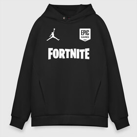 Мужское худи Oversize хлопок с принтом Jordan x Fortnite (5) , френч-терри — 70% хлопок, 30% полиэстер. Мягкий теплый начес внутри —100% хлопок | боковые карманы, эластичные манжеты и нижняя кромка, капюшон на магнитной кнопке | Тематика изображения на принте: 2019 | fortnite | game | jordan | nba | джордан | игра | королевская битва | кроссовки | нба | форнайт | фортнай | фортнайт